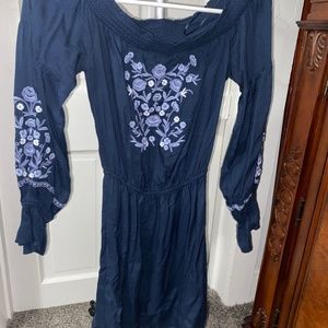 Off the shoulder dress